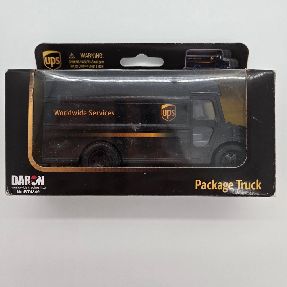 Daron UPS Package Truck Die-Cast Delivery Van Model RT4349 New in Box